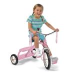 Pink Radio Flyer Classic Dual Deck Tricycle