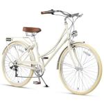 AVASTA Women's Hybrid Bike: Lightweight Step-Through City Commuter