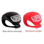 Bicycle Light Set: 8 Silicone LED Bike Lights