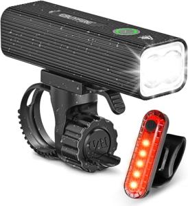Rechargeable Bike Lights Set for Night Riding