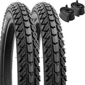 16" Bike Tires and Tubes Set for Mountain Bikes