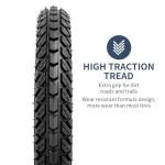 16" Bike Tires and Tubes Set for Mountain Bikes