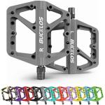BUCKLOS Mountain Bike Flat Pedals - Large Platform