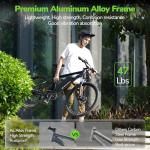 isinwheel M10 Electric Mountain Bike for Adults