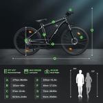 isinwheel M10 Electric Mountain Bike for Adults