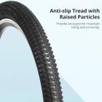 Mountain Bike Tires & Tubes Bundle, Puncture-Resistant, 20
