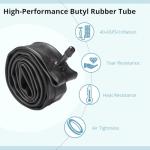 Mountain Bike Tires & Tubes Bundle, Puncture-Resistant, 20