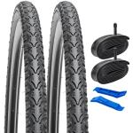 YUNSCM 26" Road Bike Tires with Tubes and Rim Strips