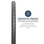 YUNSCM 26" Road Bike Tires with Tubes and Rim Strips