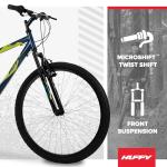 Huffy Mountain Bike, 26", 21-Speed, Lightweight, Dark Blue
