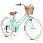 Glerc Girls Cruiser Bike – 24", 6-Speed Hybrid