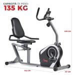Sunny Magnetic Recumbent Exercise Bike | Pulse Monitoring