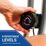 Folding Exercise Bike: XTERRA Fitness FB150, Silver