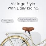 AVASTA Women's Hybrid Bike: Lightweight Step-Through City Commuter