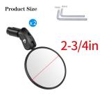 Adjustable HD Bike Mirror Set for Mountain Road Bikes