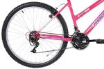 Dynacraft Women's Pink Mountain Bike with 18-Speed Shifters & Dual Brakes