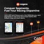 Magene C606 Smart GPS Bike Computer, 2.8" Touchscreen