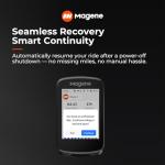 Magene C606 Smart GPS Bike Computer, 2.8" Touchscreen