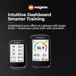 Magene C606 Smart GPS Bike Computer, 2.8" Touchscreen