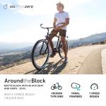 Beach Cruiser Bike: Men's 7-Speed Step-Through Hybrid