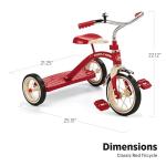 Radio Flyer Red 10" Tricycle for Toddlers 2-4