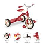 Radio Flyer Red 10" Tricycle for Toddlers 2-4