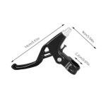 DISIWENE Black Aluminium Alloy V-Brake Bike Brake Handles
