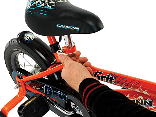 Schwinn Grit Kids Bike: Beginner Bicycle, 12-Inch Wheels