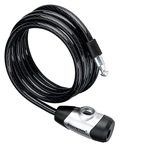 Schwinn Bike Lock, Anti Theft, Keyed, 6ft