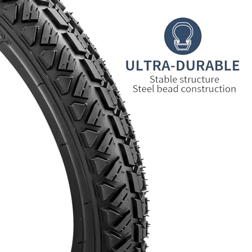16" Bike Tires and Tubes Set for Mountain Bikes