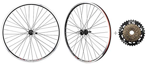 26" MTB Wheelset with Double Wall Rims