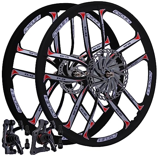 BBR Tuning 26" Black Star Mag Wheelset Set