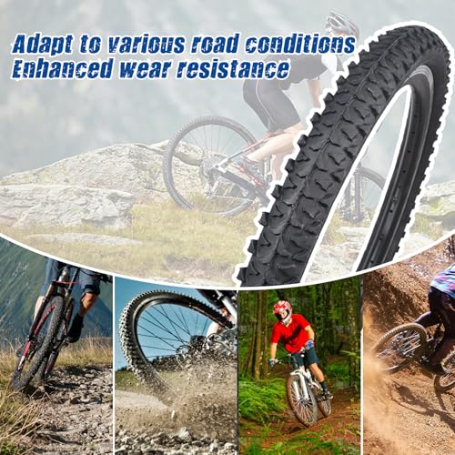 ZUKKA 24x 1.95" Folding MTB Bike Tire