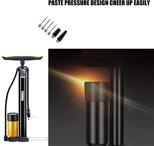 160 PSI High Pressure Gauge Bicycle Pump