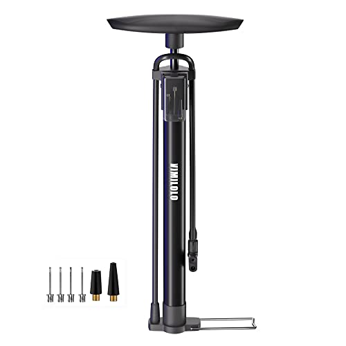 VIMILOLO Bike Floor Pump - Presta & Schrader, 160Psi