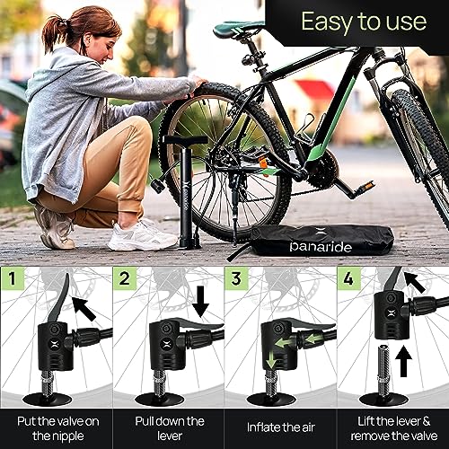 Versatile Bike Pump for Strollers, Tires, and More