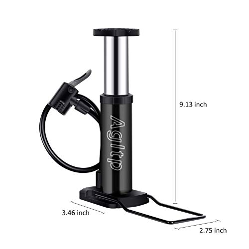 Compact Mini Portable Bike Pump for Presta and Schrader