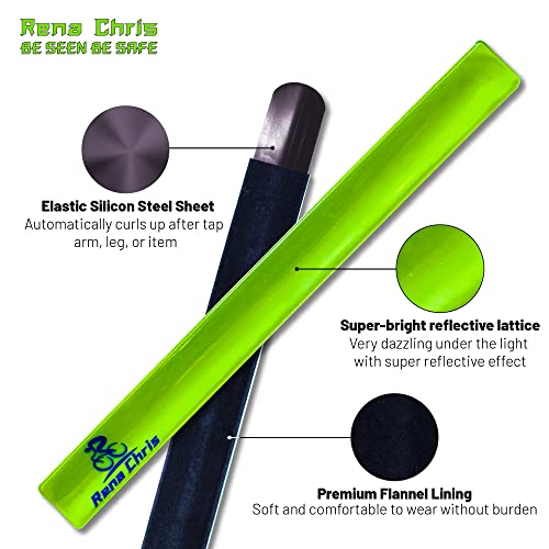 High Visibility Reflective Bands for Night Cycling