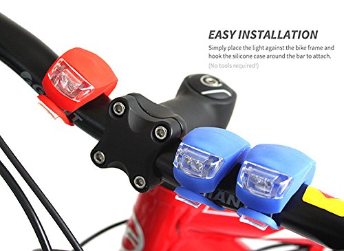 Malker Silicone LED Bike Light Set