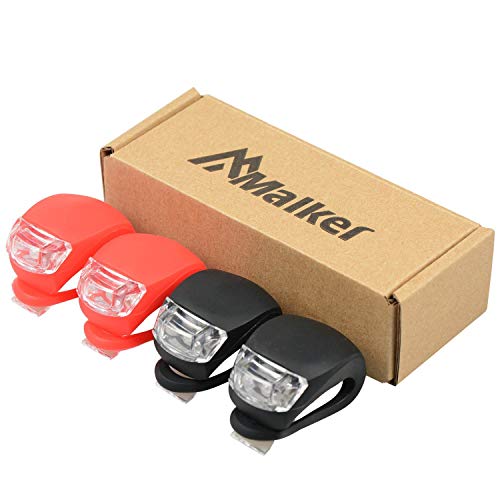 Malker Silicone LED Bike Light Set
