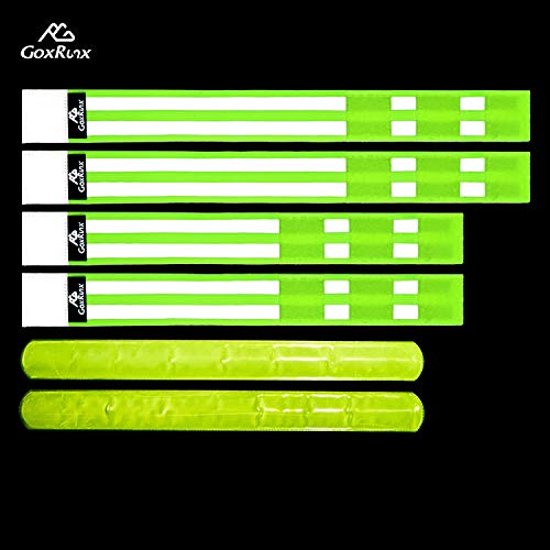 Reflective Bands 6 Pack for Night Cycling