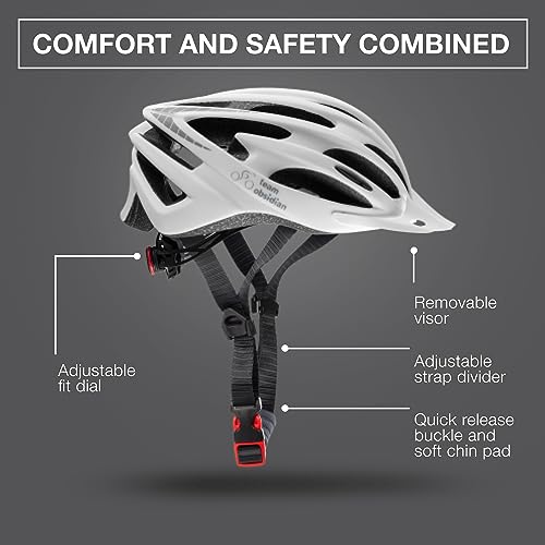 Airflow Adult Bike Helmet - Lightweight & Breathable