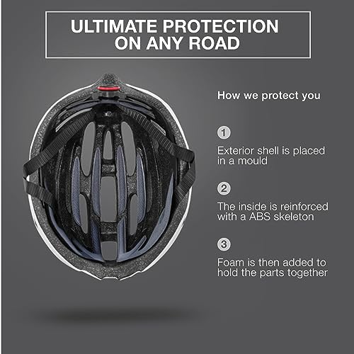 Airflow Adult Bike Helmet - Lightweight & Breathable