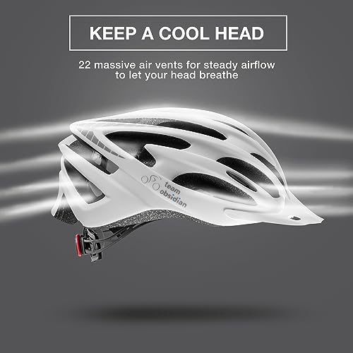 Airflow Adult Bike Helmet - Lightweight & Breathable