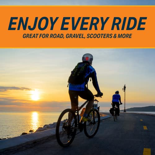 Bikeroo Adult Bike Helmet with Rear Light