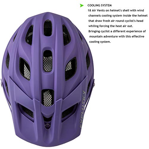 Exclusky MTB Bike Helmet for Adults - Lightweight & Stylish