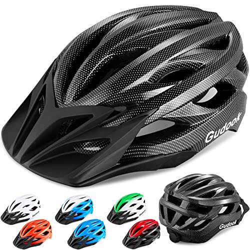 Gudook Lightweight Bike Helmet with Visor - Men/Women