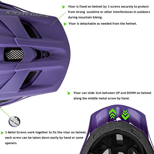 Exclusky MTB Bike Helmet for Adults - Lightweight & Stylish
