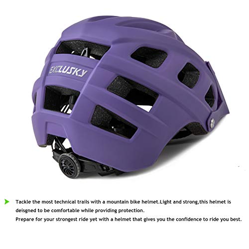 Exclusky MTB Bike Helmet for Adults - Lightweight & Stylish