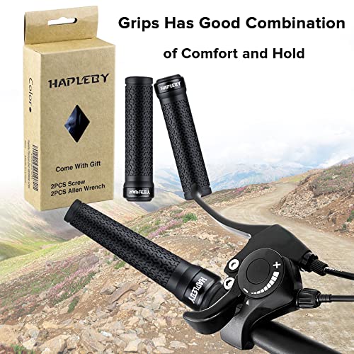 Hapleby Premium Lock-on Mountain Bike Handlebar Grips